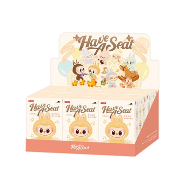 Pop Mart The Monsters Labubu Have A Seat Vinyl Face Sealed Case (6 Blind Boxes)