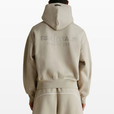 Essentials SS25 Classic Fleece Hoodie - Timber