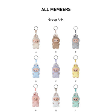 Pop Mart The Monsters Labubu Pin for Love Series Vinyl Plush Pendant Blind Box (A-M Series)