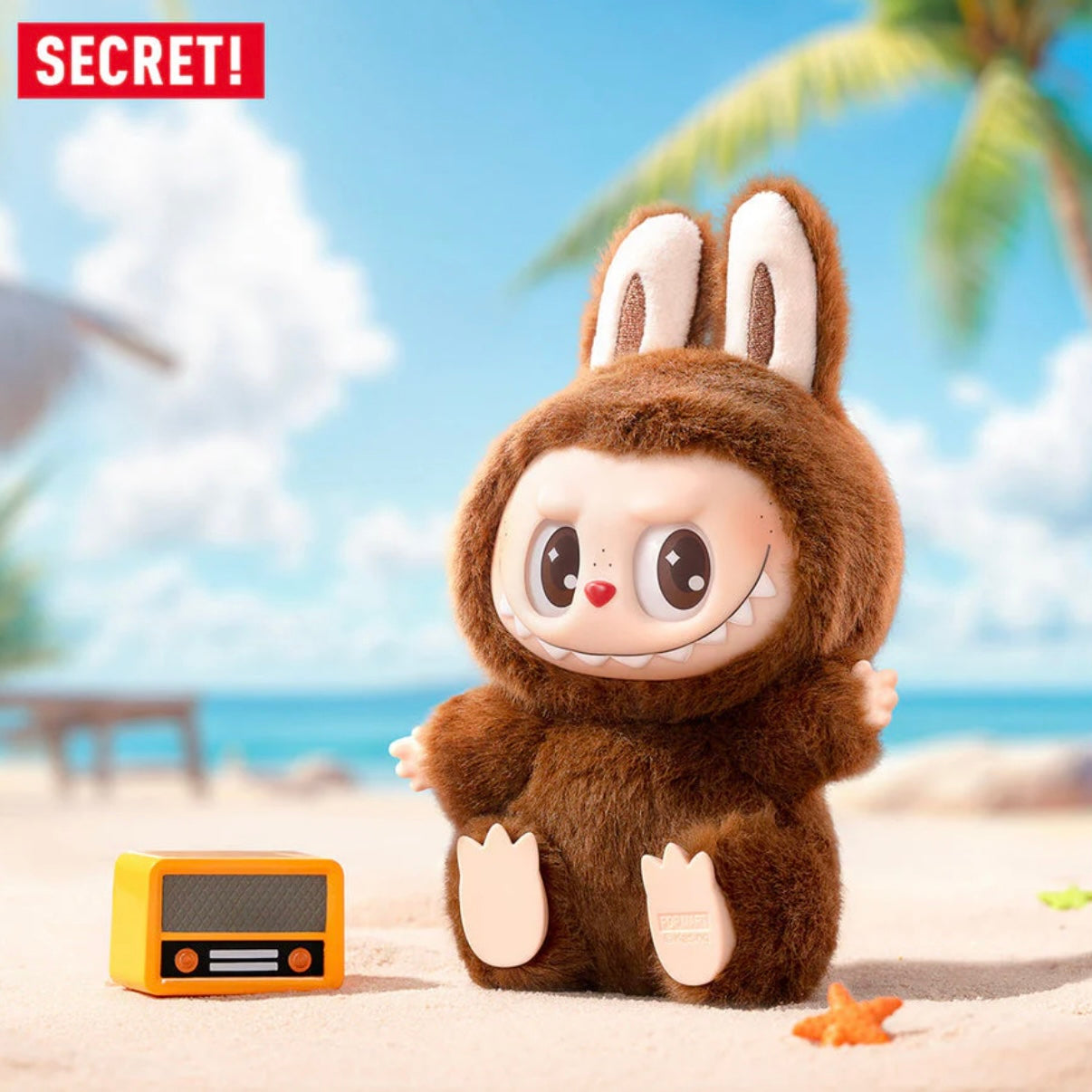 Pop Mart The Monsters Labubu Have a Seat Series - Vinyl Face Plush Pendant (Blind Box)