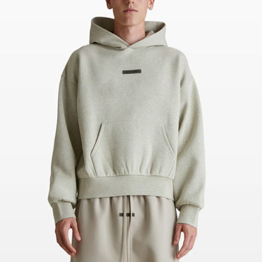 Essentials SS25 Classic Fleece Hoodie - Heather Stone