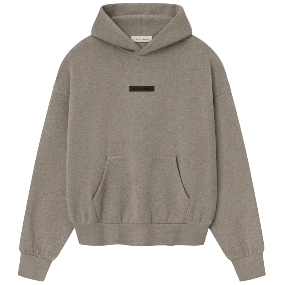 Fear of God Essentials SS25 Classic Fleece Hoodie - Homestead Heather ...