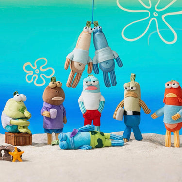 Pop Mart SpongeBob Squarepants Bikini Bottom Buddies Whimsical Plush Single Blind Box