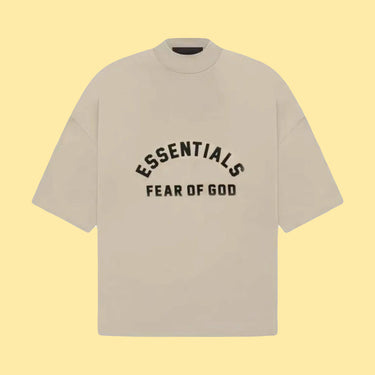 Essentials SS23 T-Shirt - Black Dusty Beige (Dubai Exclusive)