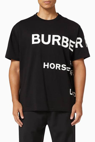 Burberry Horseferry Print T-Shirt - Black