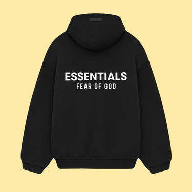 Essentials Fleece Hoodie FW24 - Black