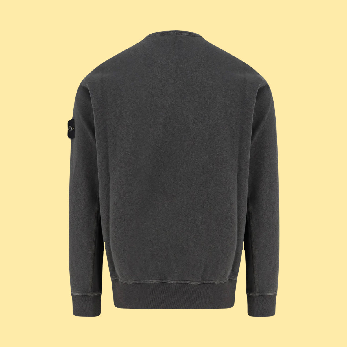 Stone Island Compass Patch Crewneck - Charcoal