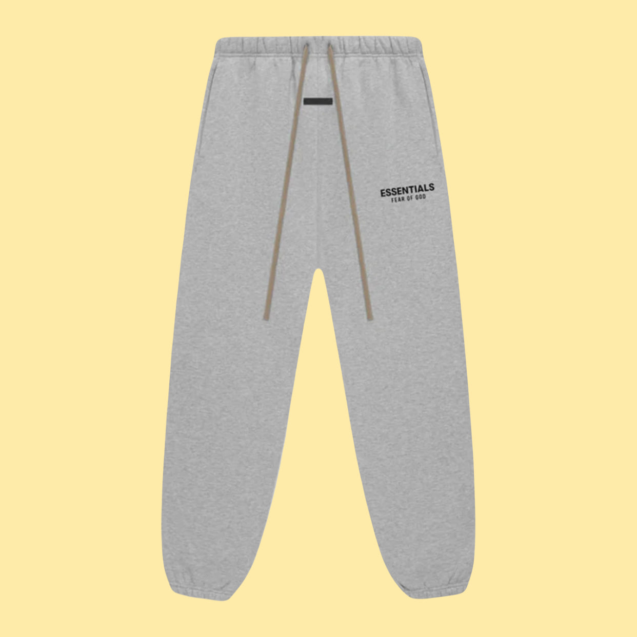 Essentials FW24 Fleece Sweatpants - Light Heather Grey