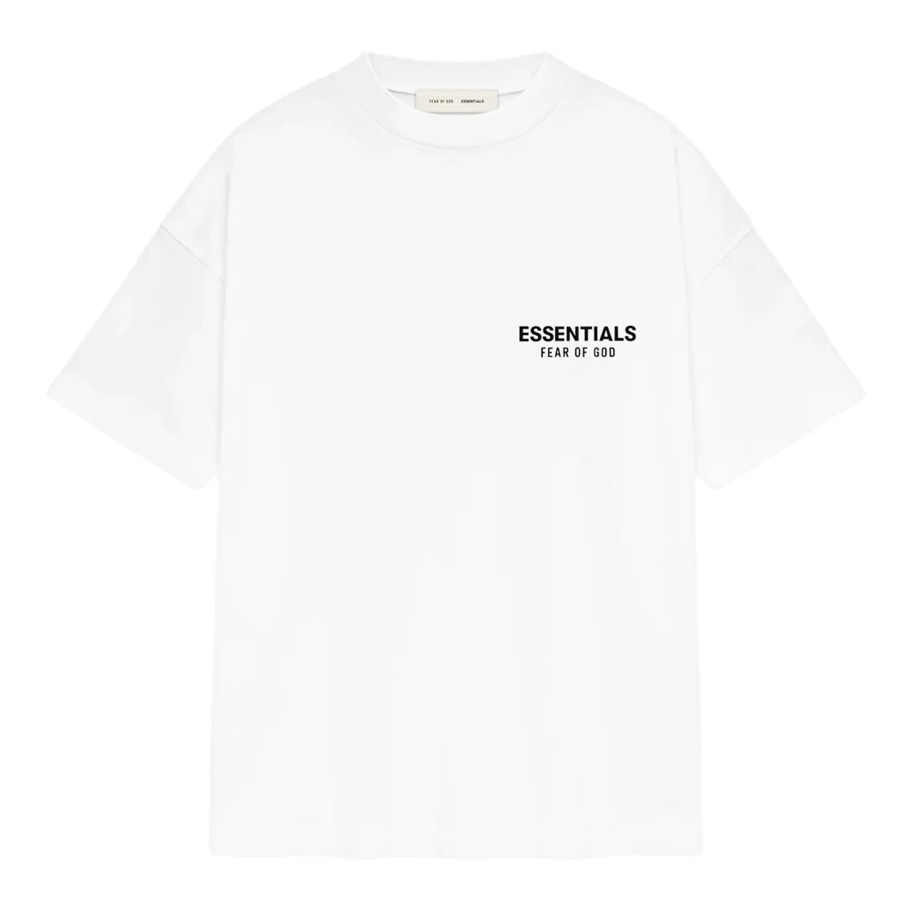 Fear of God Essentials SS25 T-shirt - Bright White – The Luxury Stop