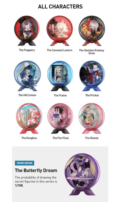 Pop Mart x Skull Panda Mirage Series Blind Box