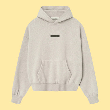 Essentials SS25 Classic Fleece Hoodie - Heather Stone