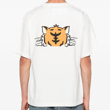 Kenzo Happy Tiger Cotton T-shirt - White