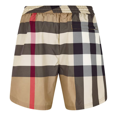 Burberry Check Swim Shorts - Arc Beige