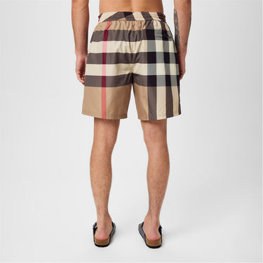 Burberry Check Swim Shorts - Arc Beige