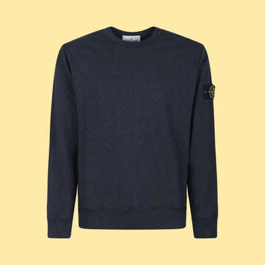 Stone Island Compass Patch Crewneck - Navy
