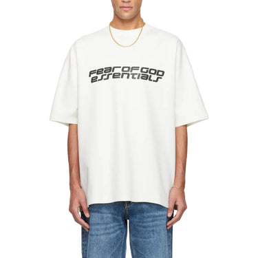 Fear of God ESSENTIALS FW25 Ponte 90's T-Shirt - Ivory