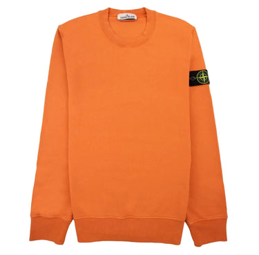 Stone Island Compass Patch Crewneck - Orange
