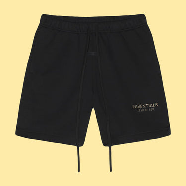 Essentials SS25 Classic Fleece Shorts - Jet Black