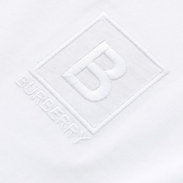 Burberry Tape Side Check T-shirt - White