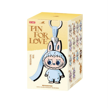 Pop Mart The Monsters Labubu Pin for Love Series Vinyl Plush Pendant Blind Box (A-M Series)