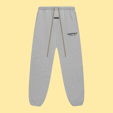 Essentials FW24 Fleece Sweatpants - Light Heather Grey