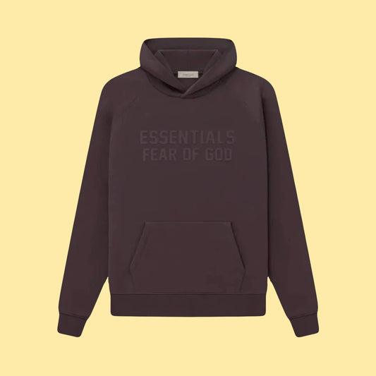 Essentials SS23 Hoodie - Plum