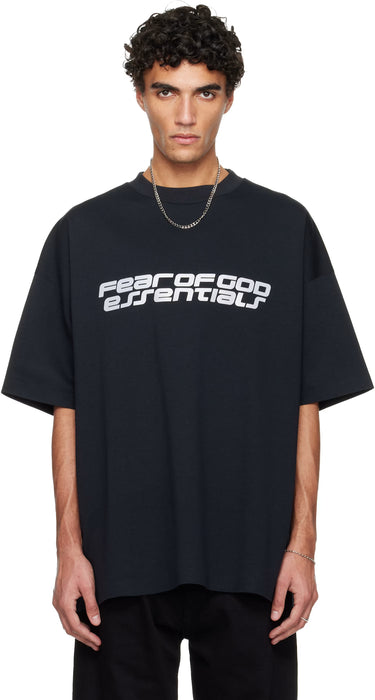 Fear of God ESSENTIALS FW25 Ponte 90's T-Shirt - Vintage Black