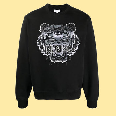 Kenzo Tiger Sweatshirt - Black/Gradient
